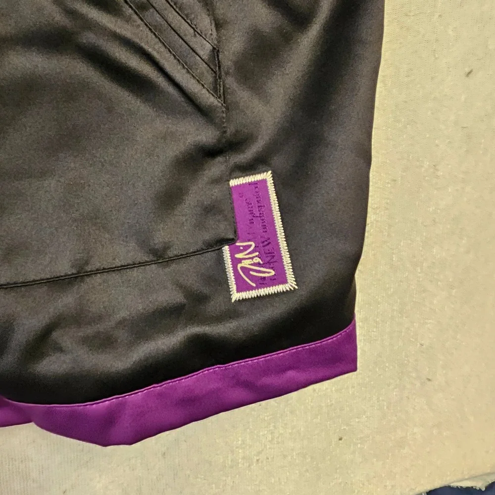 Adidas Damian Lillard Dame 8 Oakland Basketball Jacket Black Purple XL new